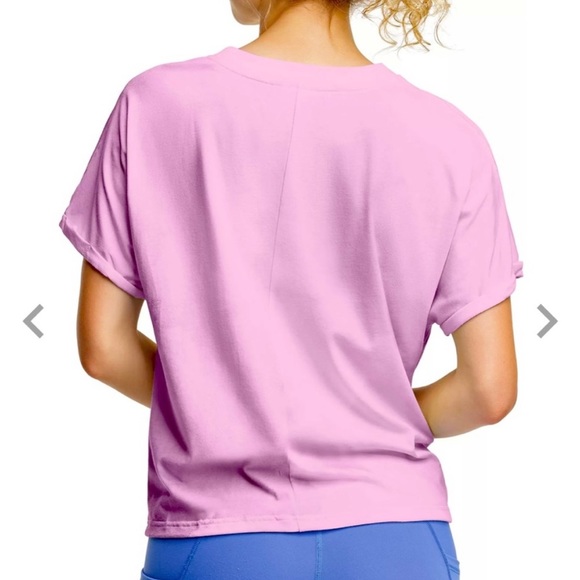 Champion Tie Front Tee, Pink - Medium - Picture 2 of 4